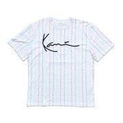 Tričká - Karl Kani Signature Logo Pinstripe Tee