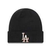 Čiapky - New Era  MLB Wmns metallic logo Cuff knit Los Angeles Dodgers